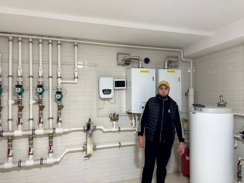 ремонт   двухконтурный котёл и газовых колонков   аристон