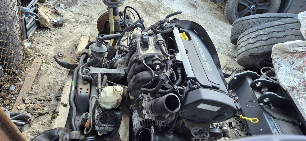 Двигател скорости пълен комплект от зафира б 1.6 115кс