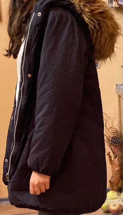 Зимно яке за момиче ZARA