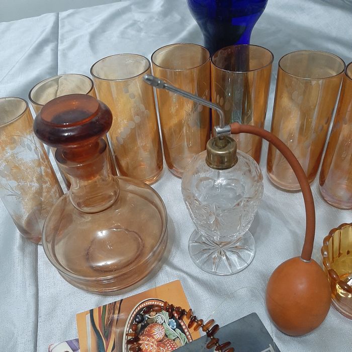 Стаканы Чехия с графином