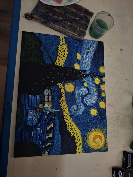 Картина ручной работы