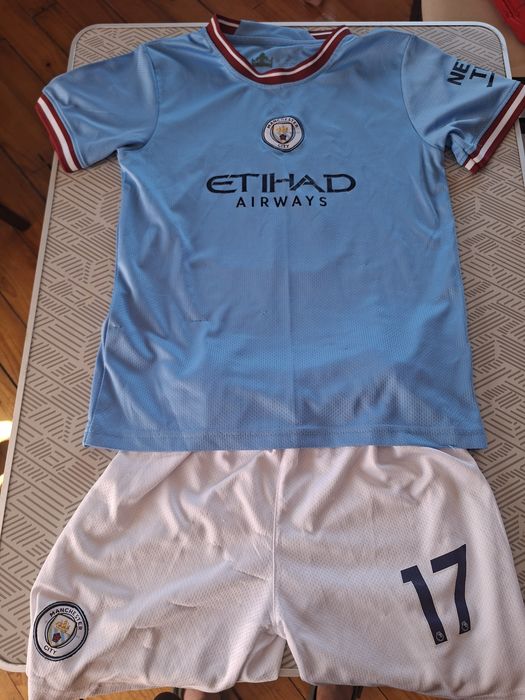 Tricou copii fotbal - manchester city kevin de bruyne