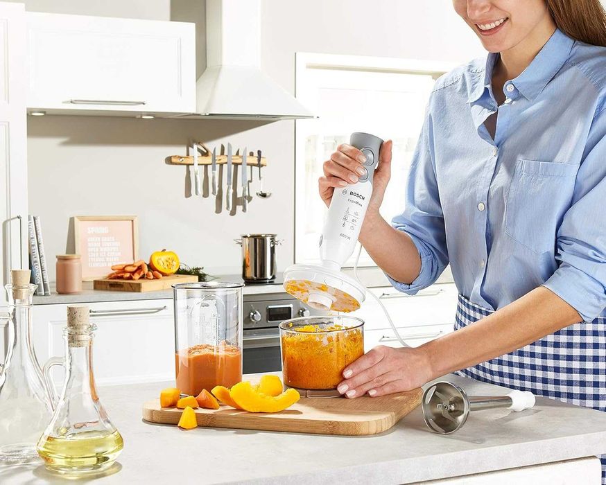 Bosch ErgoMixx MSM66120 Бъркалка + чаша + чопър, 600W, 12 скорости