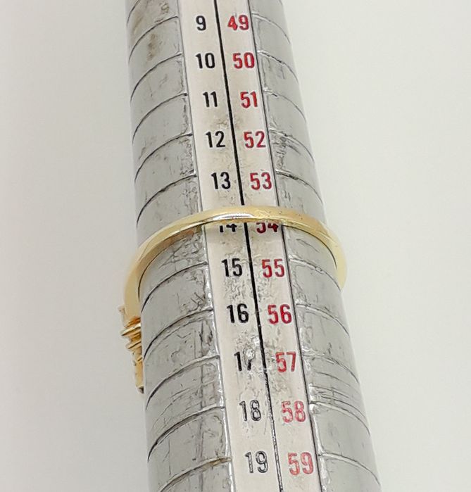 Inel din aur de 14k cu Aquamarin!