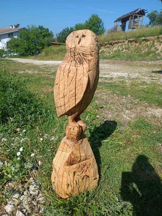 Сова (дърворезба)