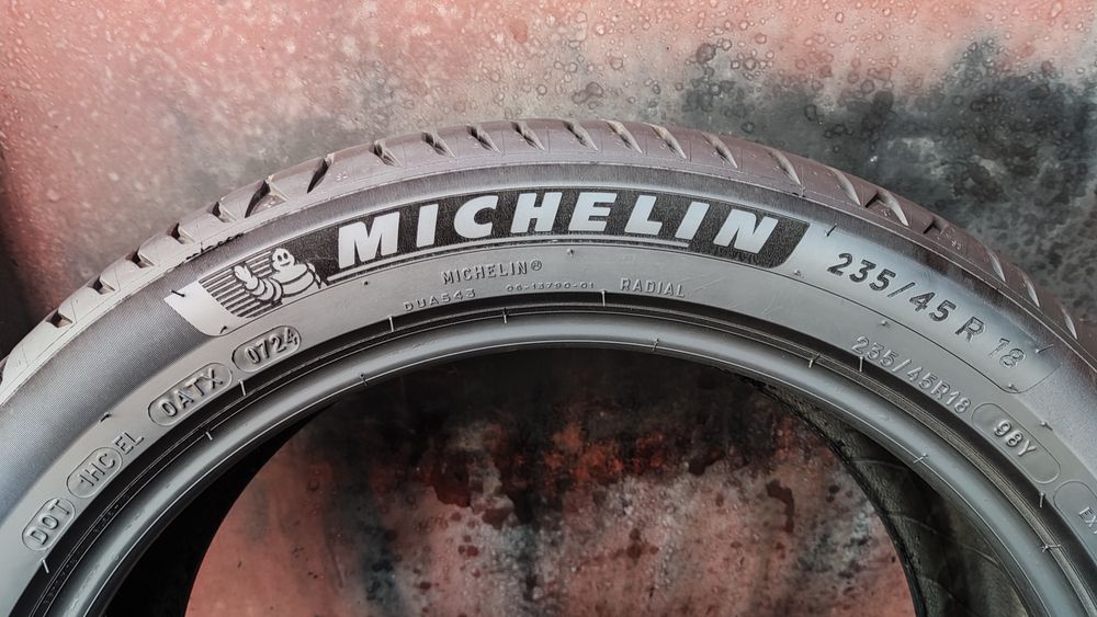 1брой лятна гума 235/45/18 Michelin Primacy 4 
dot0724
7+mm
