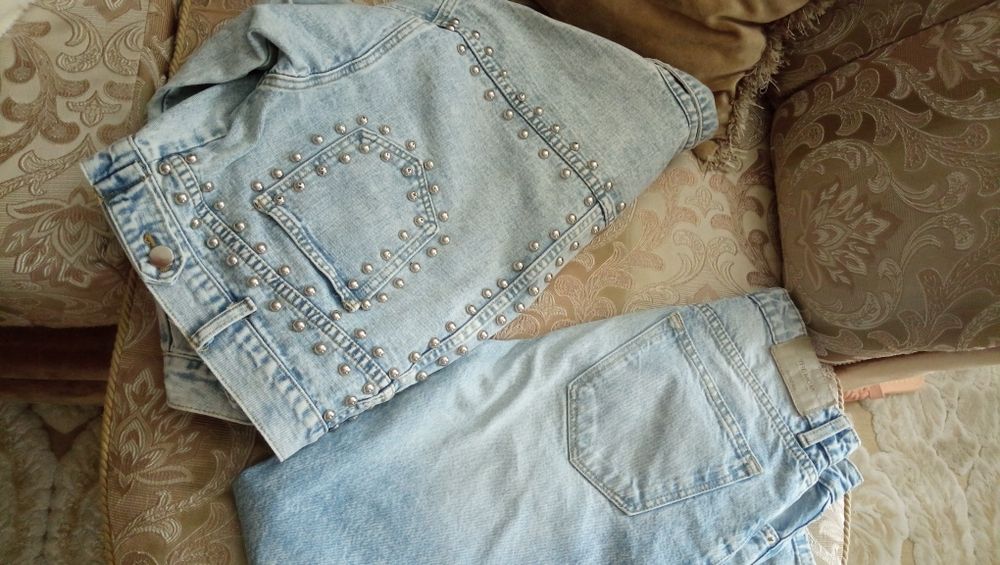 Джинсовый костюм, джинсы, джинсовка