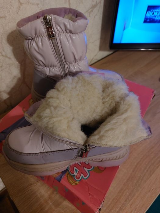 Зимние сапожки для девочки