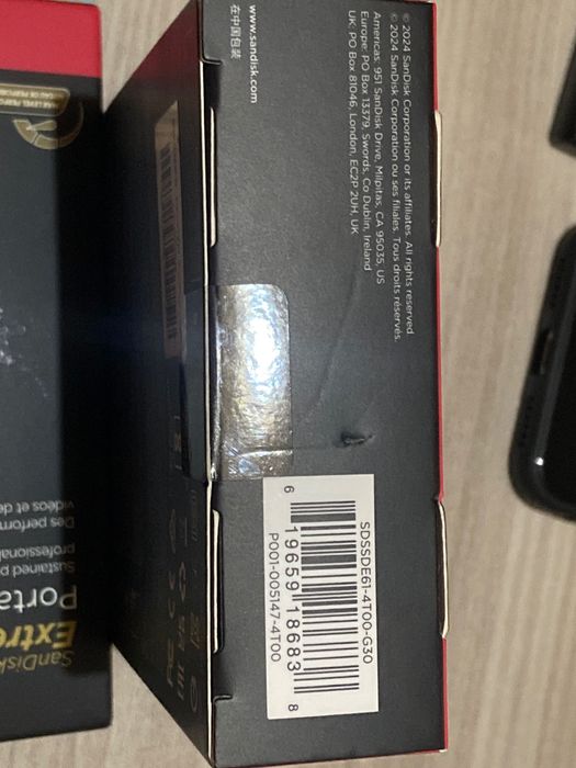 Sandisk Extreme 4 Tb și Samsung 870 QVO 8 Tb