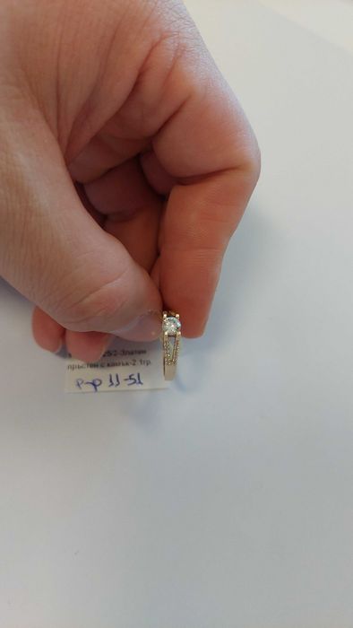 Златен пръстен 14к 2.10гр (р-р 11/51)