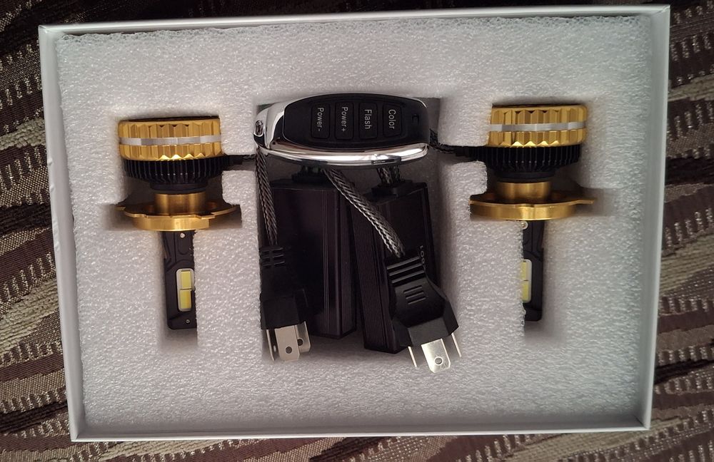 трёхрежимные LED-лампы H4