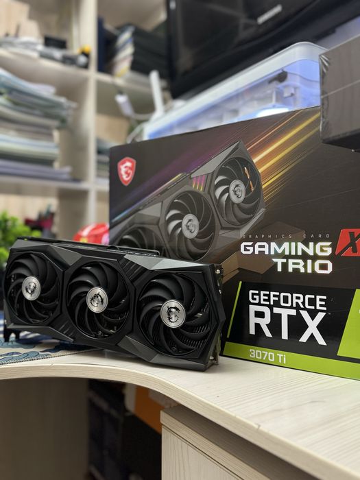 Видеокарта rtx MSI GAMING X TRIO 3070TI