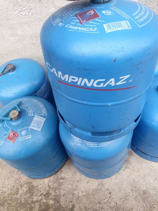 Vand butelie de gaz, pentru camping