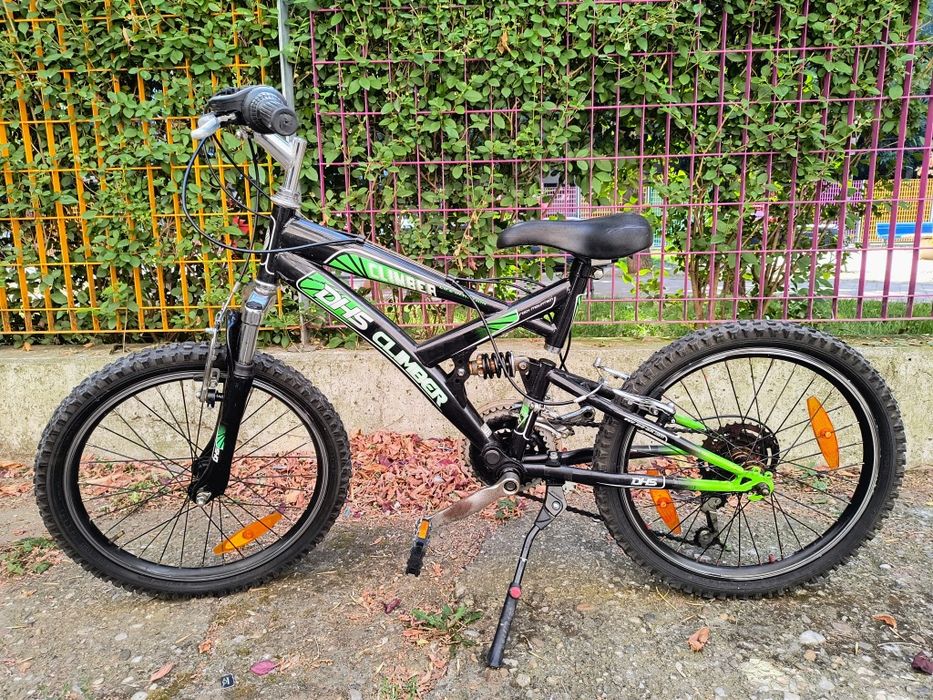 Bicicleta copii verde