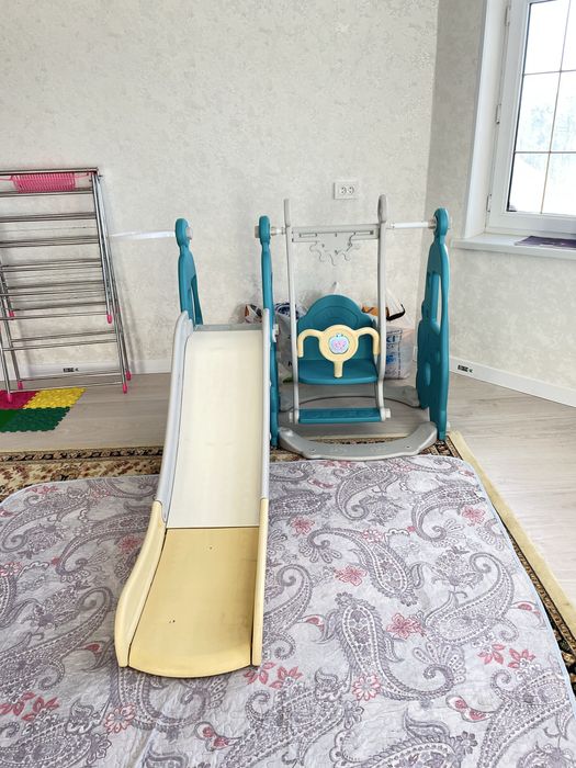 Качеля- горка детская