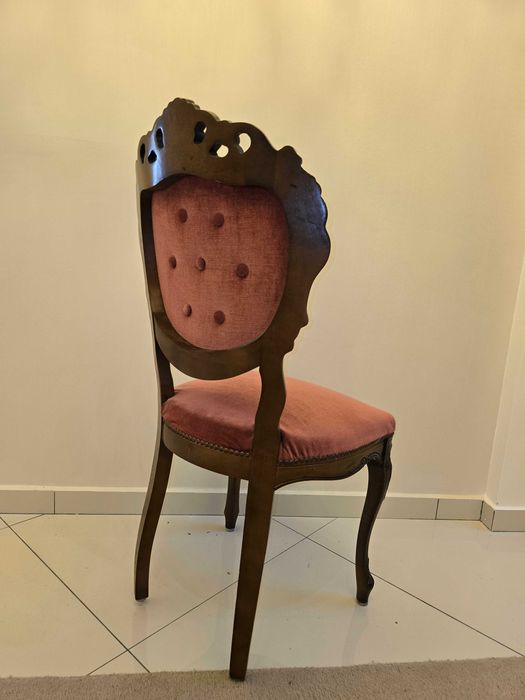 Set 2 scaune + măsuță, stil baroc