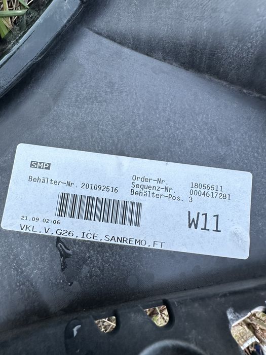Bară față bmw g26.