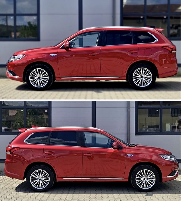 Mitsubishi Outlander PHEV | 2019 | 100.000km | 4x4 | Automat | Plug-in Hybrid | Visiniu Metalizat | Led Xenon | Camera | Navi | Piele Alcantara | TOP