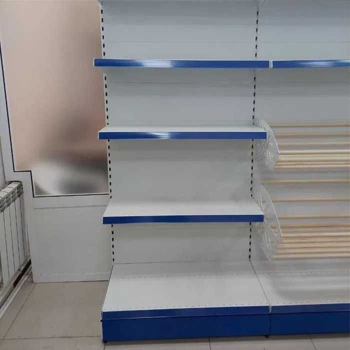 Торговое оборудование полки стеллажи, островок ветрина стелажи корзины