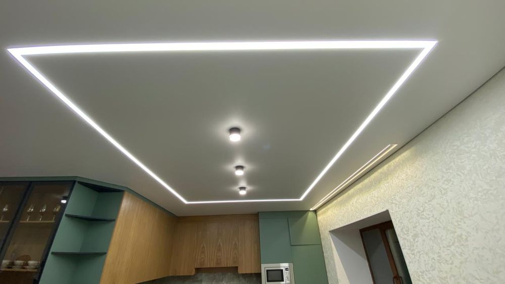 Натяжные потолки