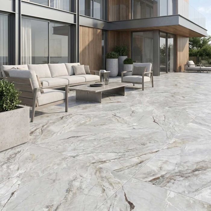 Gresie portelanata Alpina Silver F P 600X1200X8 R Sumat 1L