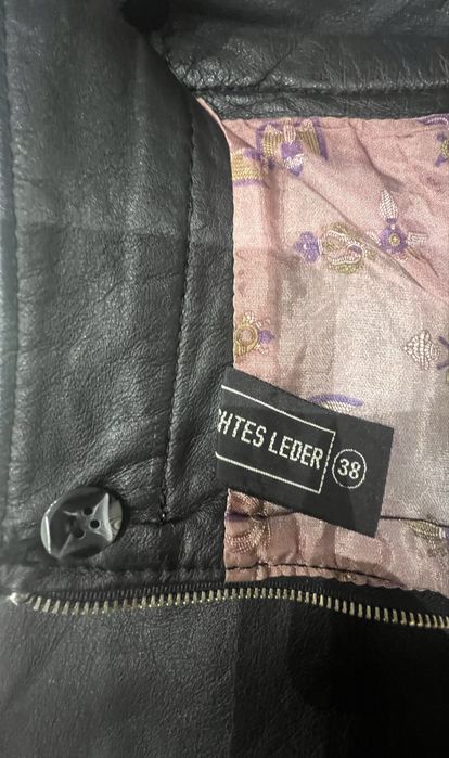 Fusta clasica din piele Vingar