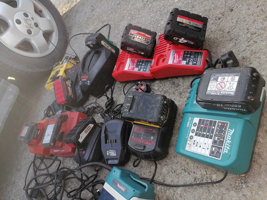 Incarcatoare si baterii Makita/Hilti/dewalt/Bosch/Milwaukee