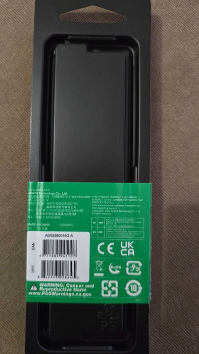 DDR 5 Adata 5600 16 GB для ноутбука