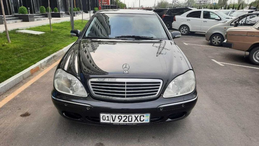 Мерседес Бенц S 320 сақланган машина 139 000 км юрган