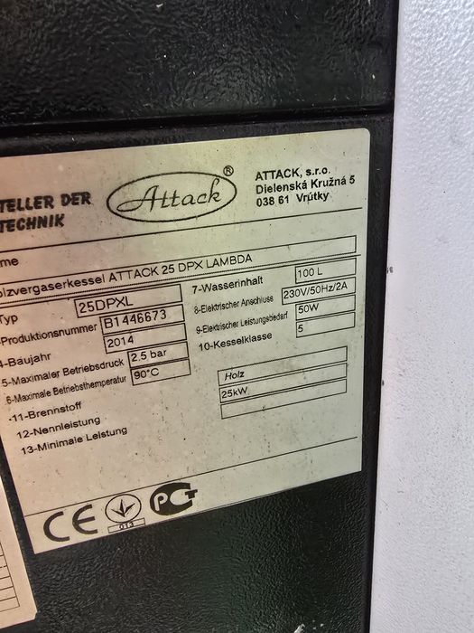 Centrală termică 25kw