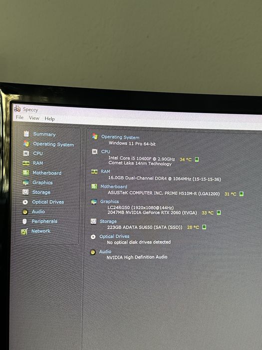 PC Gaming i5 10400F RTX 2060