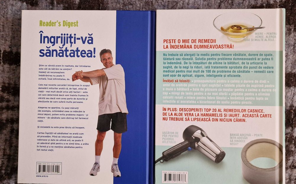 Carti de sanatate si nutritie-4 bucati
