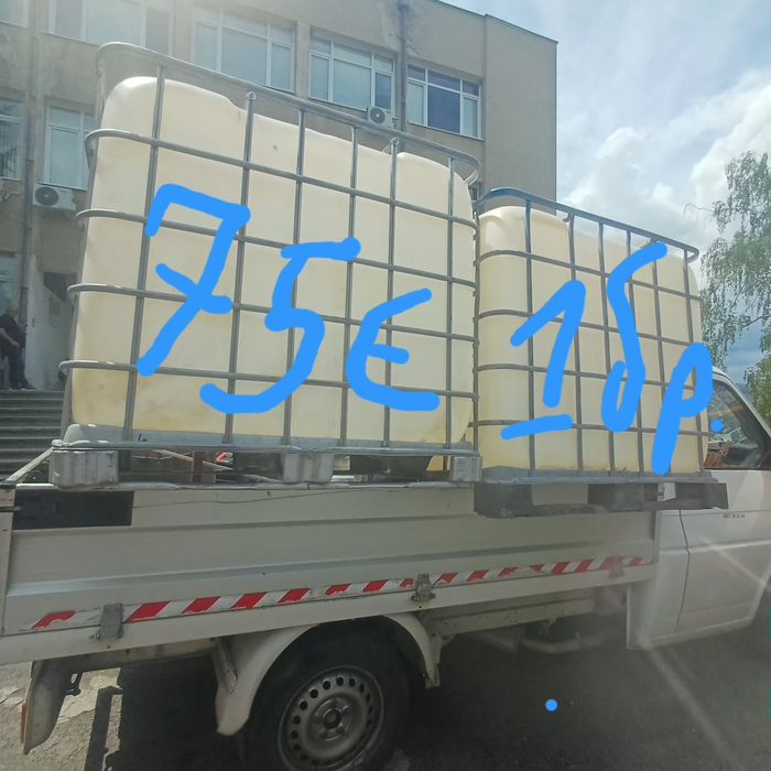 Бидони едно тонки използвани  чисти