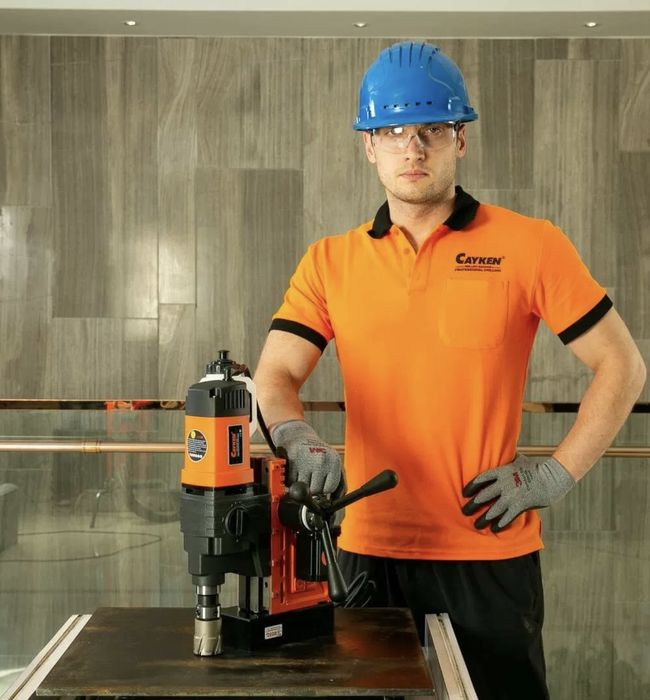 Магнитная дрель-сверлильный станок (Magnitli grel) Cayken KCY-48/2WDO