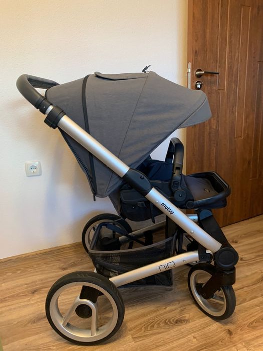 Модулна количка 2 в 1 Mutsy Nio - Шаси със седалка + кош