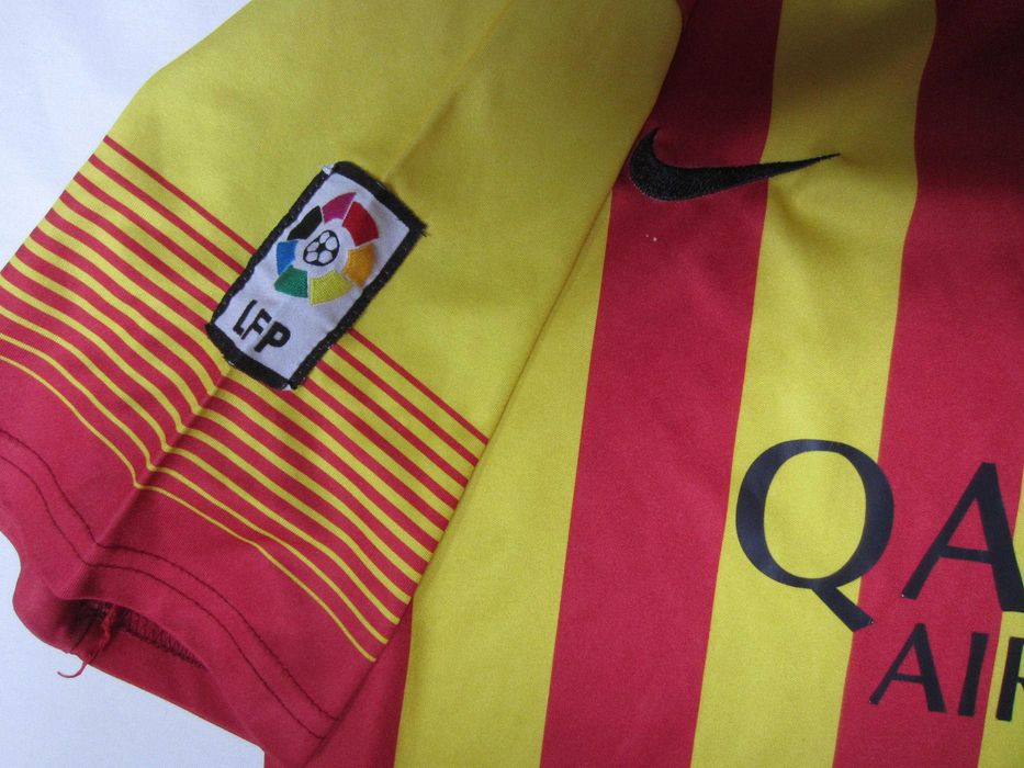 Tricou fotbal Barcelona, masura L, nepersonalizat, Nike , stare buna