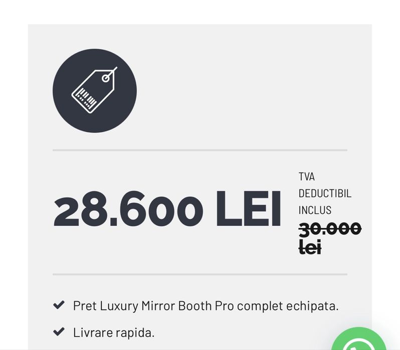 Oglinda Magica +platforma 360