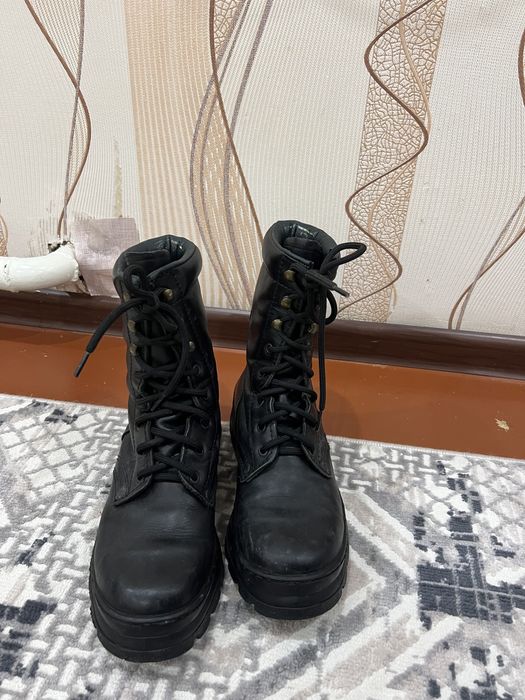 Продам берцы зимние кожа натуральная