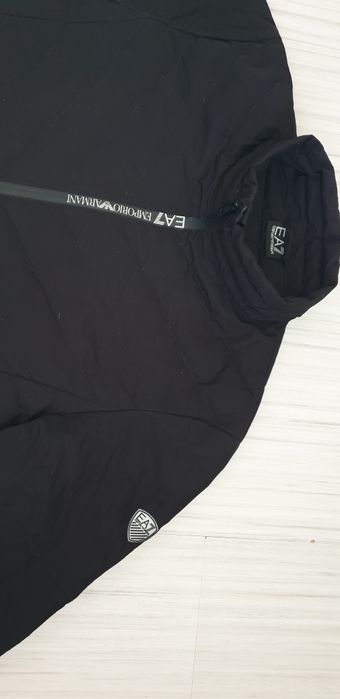 Emporio Armani EA7 Mens Down Jacket Slim Fit Size L  ОРИГИНАЛ! Мъжко Олекотено пухено Яке!