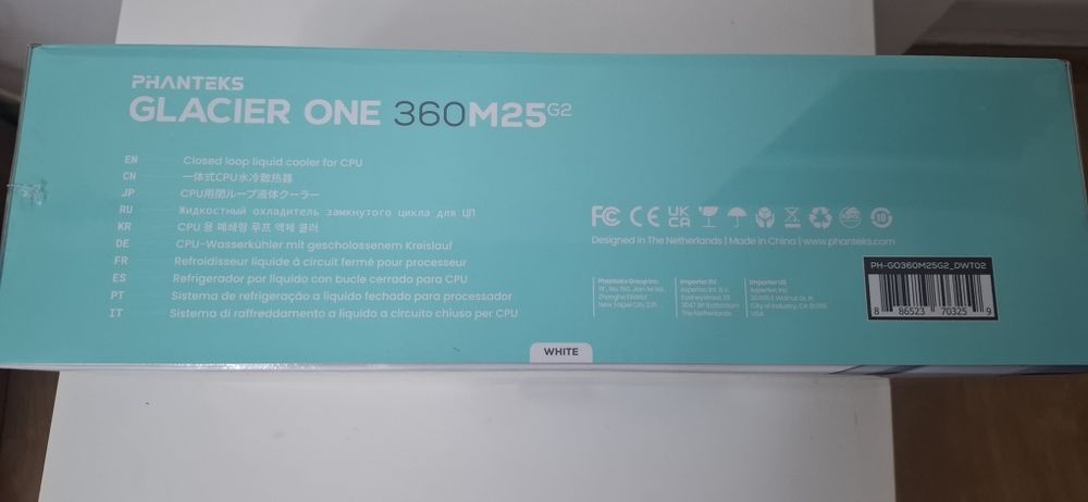 Phanteks glacier one 360M52G2 white