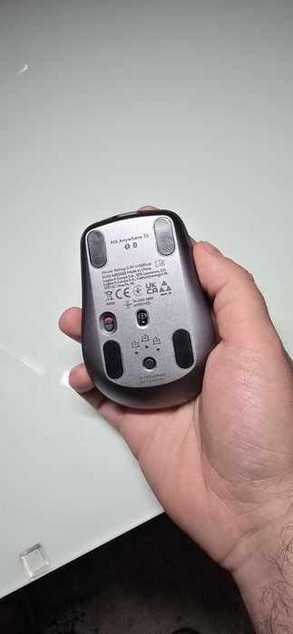 Mouse wireless Logitech MX Anywhere 3S, 2.4GHz&Bluetooth, Silent,