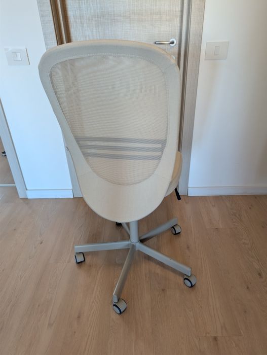 Scaun de birou bej, IKEA FLINTAN
