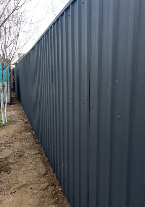 Заборы из профлиста