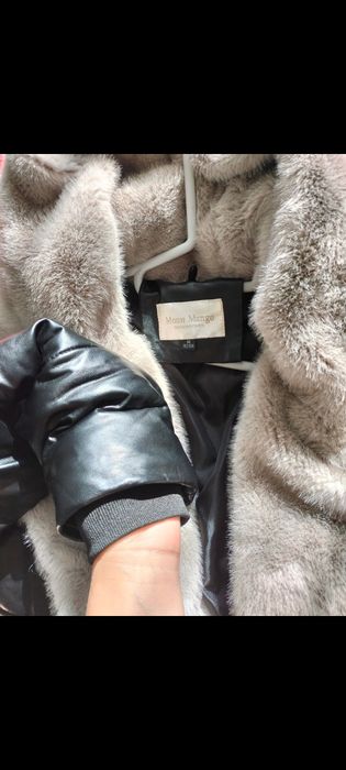 Зимняя куртка эко кожа