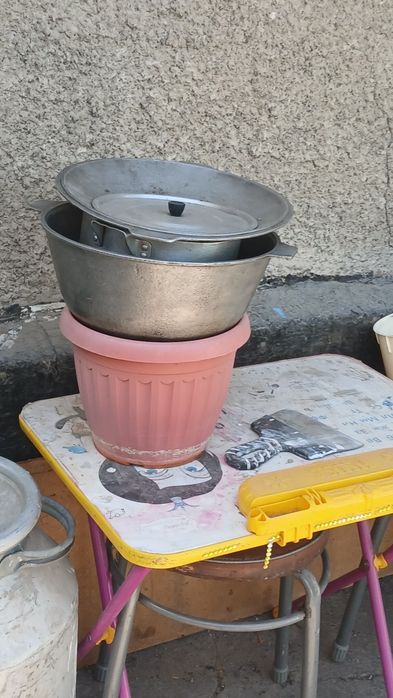 Продаются фляги алюминь  кастрюли казанки