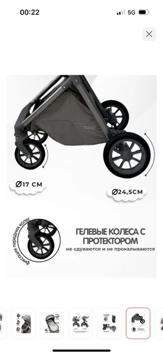 Коляска универсальная 2 в 1