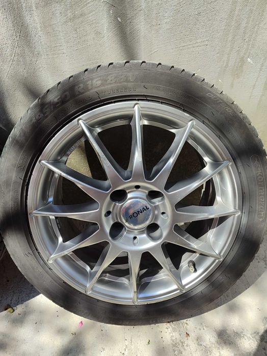 Алуминиеви джанти 16" с летни гуми
