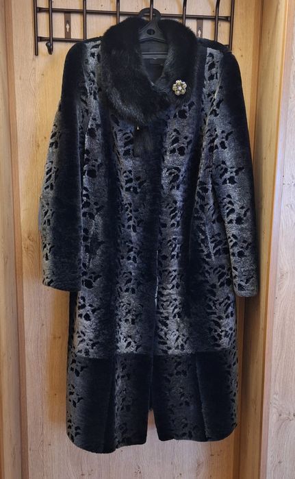 Шуба мутоновая размер 56-58