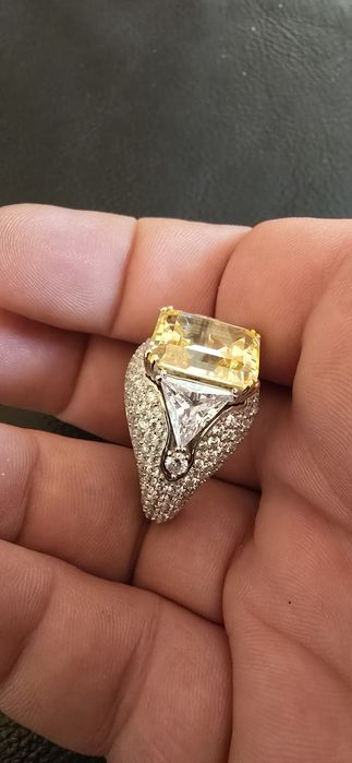 Inel dublu extraordinar argint