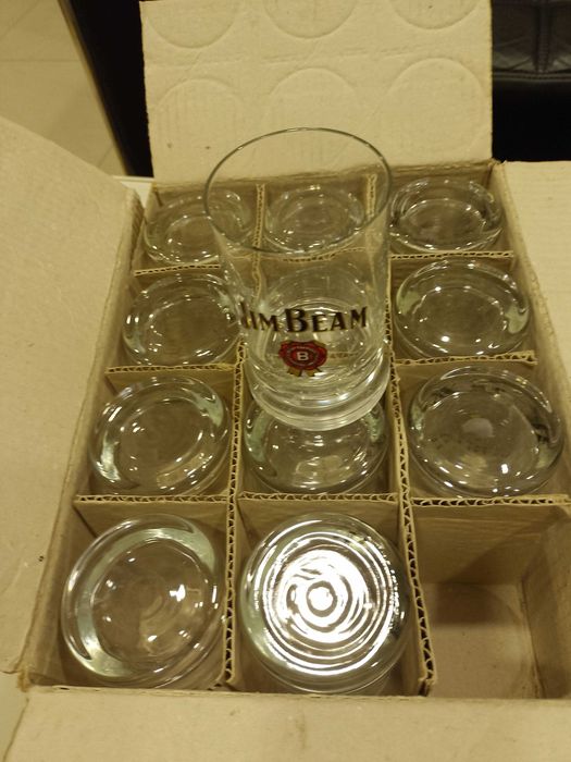 JIM BEAM pahare Bourbon/Whisky + CADOU Pasionati